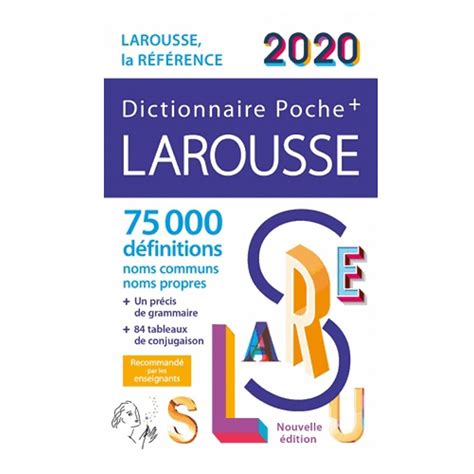 dictionnaire de poche larousse|poche section.